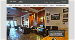 Desktop Screenshot of oaktree-lodge.co.uk